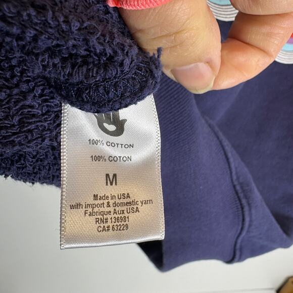 Spiritual Gangster - Joyful Classic Navy Blue Hoodie Sweatshirt- Size Medium - Picture 7 of 8